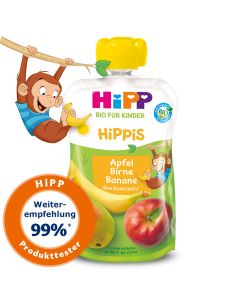 Hipp Bio Frucht & Getreide im Quetschbeutel für Baby Mixpack HiPP Babyquetschbeutel 360 g