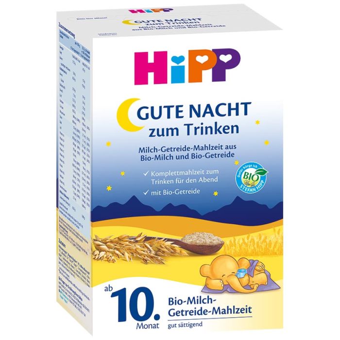 HiPP Gute Nacht Bio-Milch-Getreide-Mahlzeit (500g) 