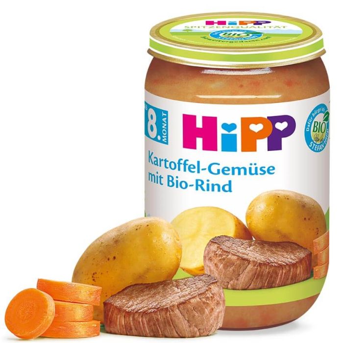 HiPP Kartoffel Gemüse mit Bio 220 Rind g