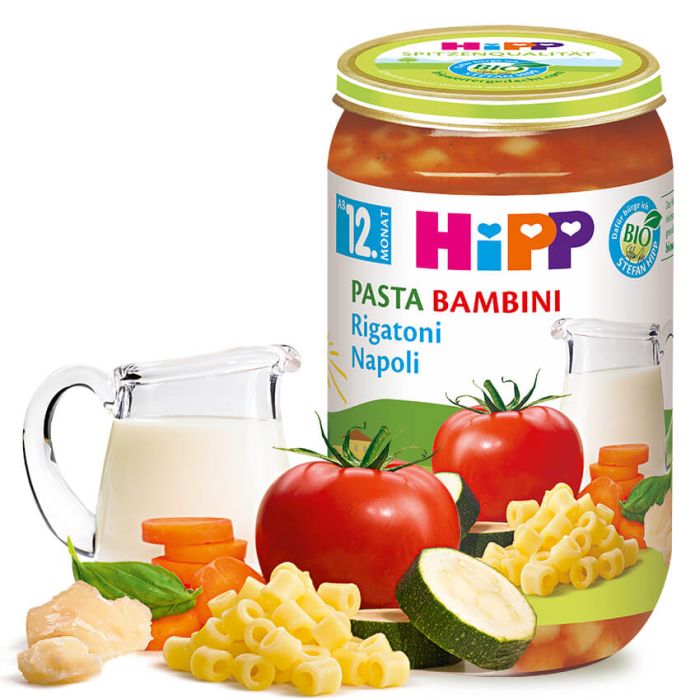HiPP Pasta Bambini Rigatoni Napoli 250 g