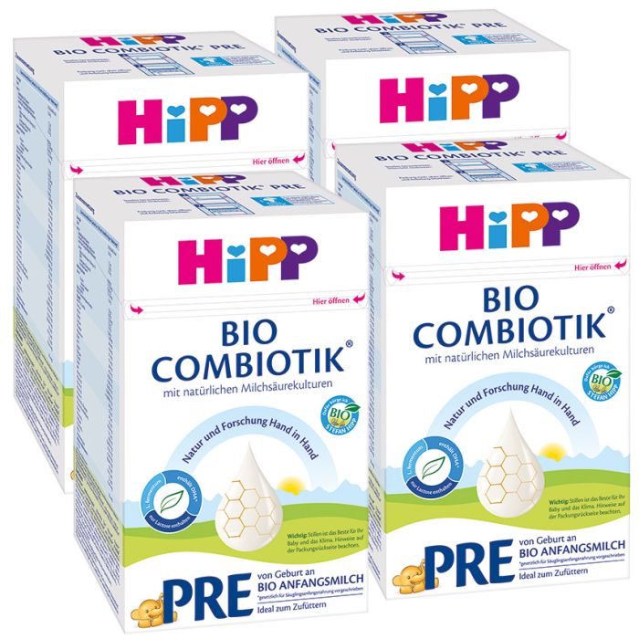 4er Vorratspack: HiPP PRE BIO COMBIOTIK® (4x600g) | HiPP